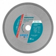 Алмазный диск турбо 230х22,2мм, сухой рез, Gross