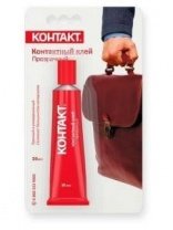 Клей контактный прозрачный 30 мл, бл., арт. КК 144 - Б30 (уп.12шт) 12061 КОНТАКТ