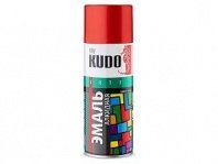 Эмаль темно-красная глянцевая 520мл алкидная, KUDO