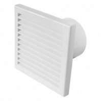 Вентилятор вытяжной настенный 100мм, 13Вт, 130м3/ч, 34дБ, Event, 100В Turbo