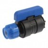 ПНД кран d20х1/2", внутр рез, шаровой, цанга, Valfex