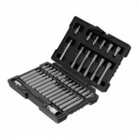 Набор бит HEX, TORX, SPLINE, шестигранный хвостовик 3/8", CrV, 42 шт.// Stels