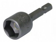 Бита с торцевой головкой 13х48мм, 1шт, магнитная, кованая