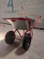 Тачка стр  2-х кол 110л  ТС-17 пнев 4 с поддерж кор