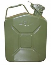 Канистра 5л (металл) для топлива LION