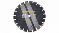 Алмазный диск сегмент 350х25,4х10мм, асфальт ST, асф. по бетону, свежий бетон, мягкие блоки CHAMPION