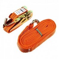 Стяжка груза 5м, храповый механизм, 0,5/0,9т, ширина ленты 25мм, NEW GALAXY