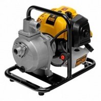 Мотопомпа 3,0л.с., 2-х такт., 170л/мин, чистая вода, глубина 8м, напор 30м 52 см3, 1"PX-25 // Denzel