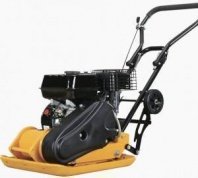 Виброплита бензиновая 6,5лс, 4,78кВт, 196см3, 54x42см, 5500виб/мин, 13кН, 86кг, 25см, КРАТОН