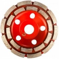 Чашка алмазная 125мм зачистная двухрядная Trio-Diamond