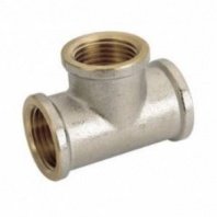 Тройник 3/4", Ду20, Г-Г-Г, латунь, внутр рез, Frap