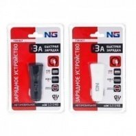 Зарядное устройство в авто, USB QC3.0 + PD, 5V/3A, 9V/2A, 12V/1.5A, блистер, пластик NG