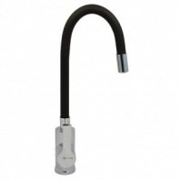Смеситель для кухни, Juguni, гибк излив, с картриджем, чер, 0402.486