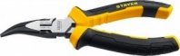 Длинногубцы изогнутые 160мм, 2К рукоятки, тонкогубцы STAYER Hercules, (2203-4-16)