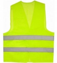 Жилет светоотражающий Лимонный XL в индивидуальной упаковке 25/200_