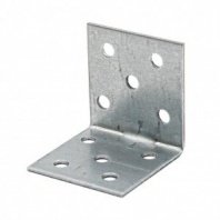 Крепежный уголок равносторонний 40х40х40 2,0мм, KUR (шт.)