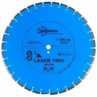 Алмазный диск сегмент 500х25,4мм, высота алмаз. слоя 12мм, по бетону Trio-Diamond