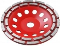 Чашка алмазная 180мм зачистная двухрядная (33376-180) ЗУБР