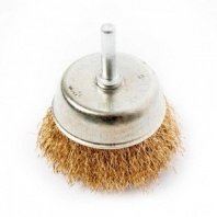 Щетка для дрели 63мм, чашка пушистая со шпилькой REDVERG (830021)