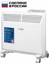 Конвектор 1,0кВт, монолит, цифр., 15м2, настенный/напольный, (КЭП-1000) ЗУБР
