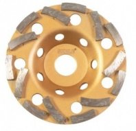 Чашка алмазная 125мм зачистная Бумеранг-Сегмент по бетону СКОЛ