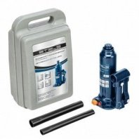 Домкрат гидравлический бутылочный 2 т, h подъема 178-338мм, в пласт. кейсе// Stels