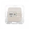Розетка комп. 1 гнездо, бежевая, RJ45 с/у мех. KRANZ DEA