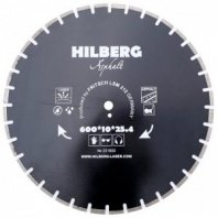 Алмазный диск сегмент 600х25,4х12мм, Hard Materials Лазер асфальт Hilberg