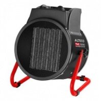 Тепловая электрическая пушка 5кВт, 561м3/час, 48м2, керамика, круглая, TVC-5000 ALTECO