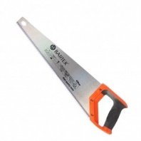 Ножовка по дереву 450мм, каленый зуб, 3D заточка, 8 TPI, двухкомпонентная рукоятка, Bartex Profi