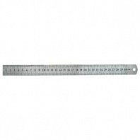 Линейка 300мм, металлическая, Политех