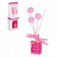Ароматизатор диффузор "Фэнтази", 30 мл.6 аром.(бабл гам,лаванда,океан,ваниль,корица,лайм) NEW GALAXY