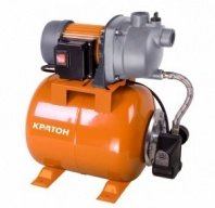 Насосная станция 24л, напор 60м, 1200Вт, 76л/мин, Кратон AWP-1200S-24