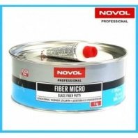 Шпатлевка со стекловолокном 1кг,  MIKRO NOVOL