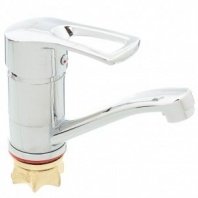 Смеситель для раковины, G.lauf, корот изл, с картриджем, хром, 4G4-B181