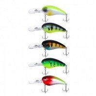 Воблер "Дип Фэт" 85мм, 14,2г, SF, 1-4,5м, 5 цветов AZOR FISHING камуфляж