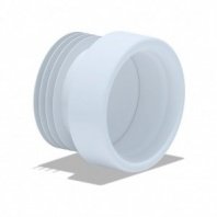 Манжета 100х114 мм, полипроп, для унитаза прямая, внутренняя, ВК 100/114, , бел, АниПласт