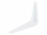 Уголок-кронштейн для полок белый, 100х125мм, (шт.)