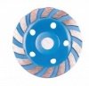 Чашка алмазная 125мм зачистная турбо (синий) Strong