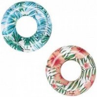 Круг надувной для плавания 119 см Tropical Palms Bestway 36237