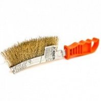 Щетка ручная 1-рядная, пласт. ручка, по металлу, Jober промо