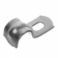 Скоба металлическая однолапковая 8мм 100шт, СМО, 8-9мм, оц., Ремоколор