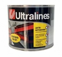 Грунт ГФ-021 Красно-коричневая 1,8кг ULTRA LINES