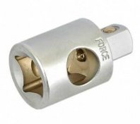 Переходник с 1/2 на 3/8 (1/2"F-3/8"M) под вороток  46мм/10 FORCE F80643