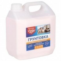 Грунт глуб.проник. 3л, для наруж. и внутр. работ, акрил, Русские узоры