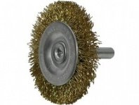 Корщетка д/дрели волнистая. "Колесо", 50 мм