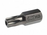 Бита TORX T45H, 30мм, 10шт S2 JTC