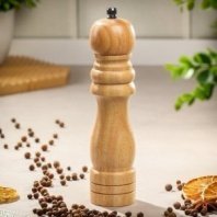 Мельница для специй дерево, 21 см, беж, Y3-1156