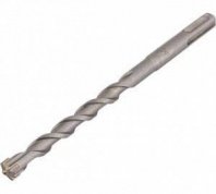 Бур 10х160 крестовая пластина SDS+ по бетону с арматурой AX Кратон