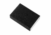 Губка абразивная шлифовальная 100х70х25мм, P180/360 с поролоном MaxiTool